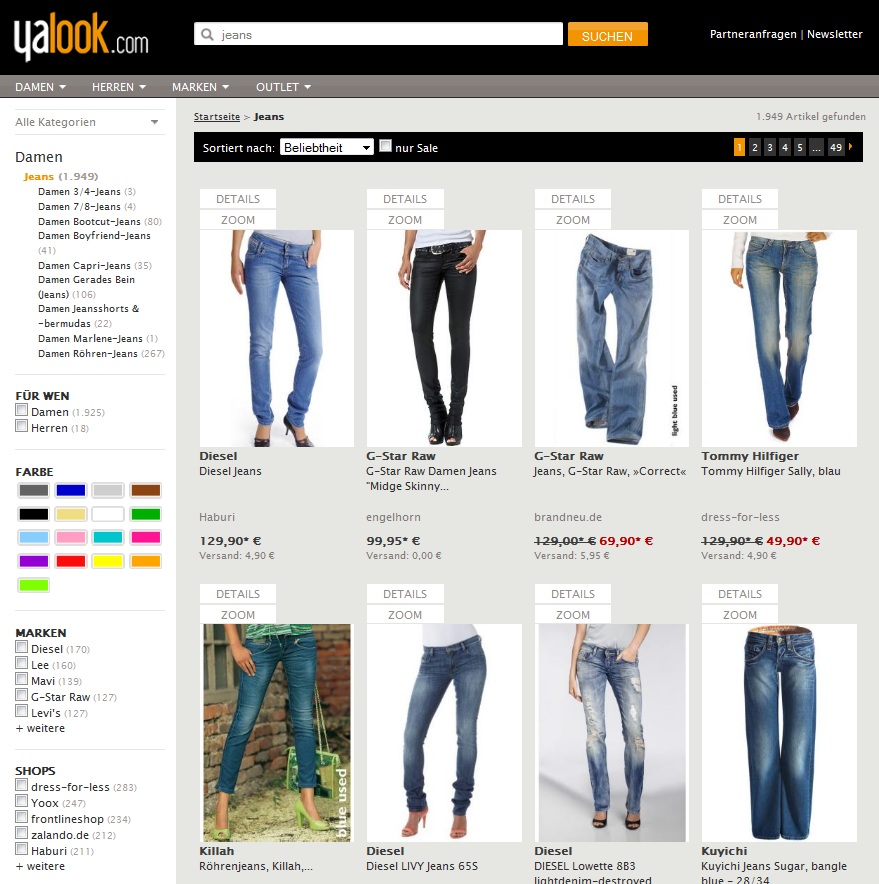 6 tips to define the best view for your product range: list/grid view