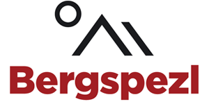 Logo von Bergspezl, einem Anbieter für Outdoor-Ausrüstung und -Dienstleistungen, präsentiert auf der FactFinder-Website.